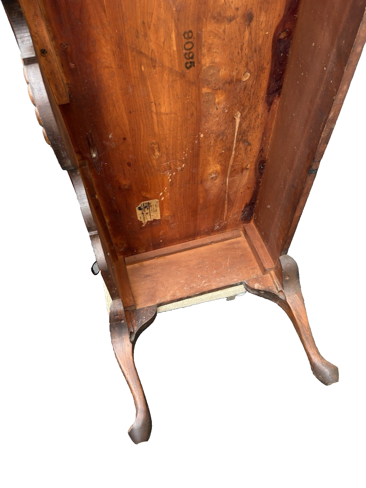 66786 Antique WEST BRANCH Mahogany Blanket Cedar Lined Storage chest