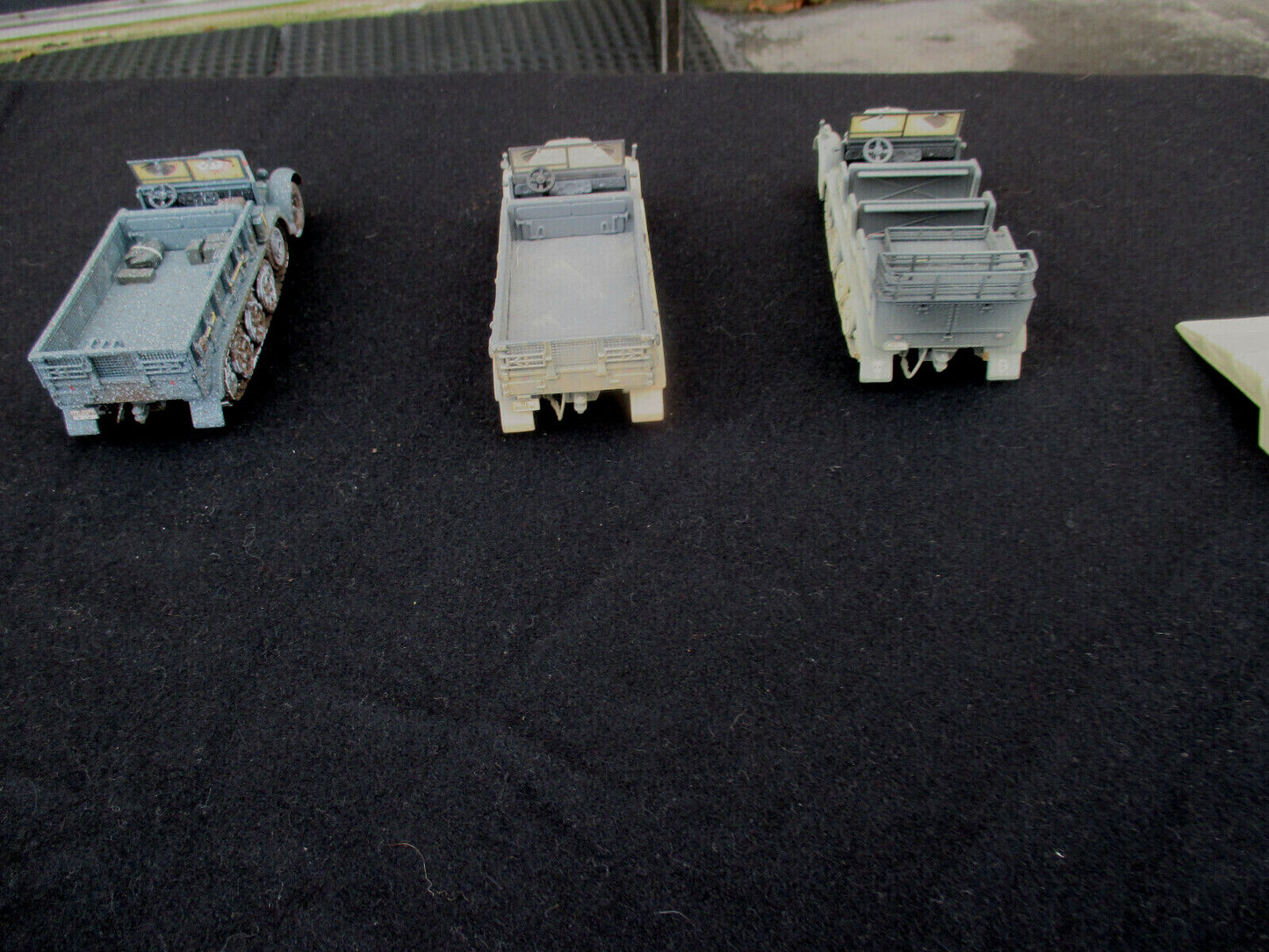 ES57 3 CORGI WWI Legends Krauss-Maffei 8 ton SDKFZ 7 Half Trucks DIECAST METAL