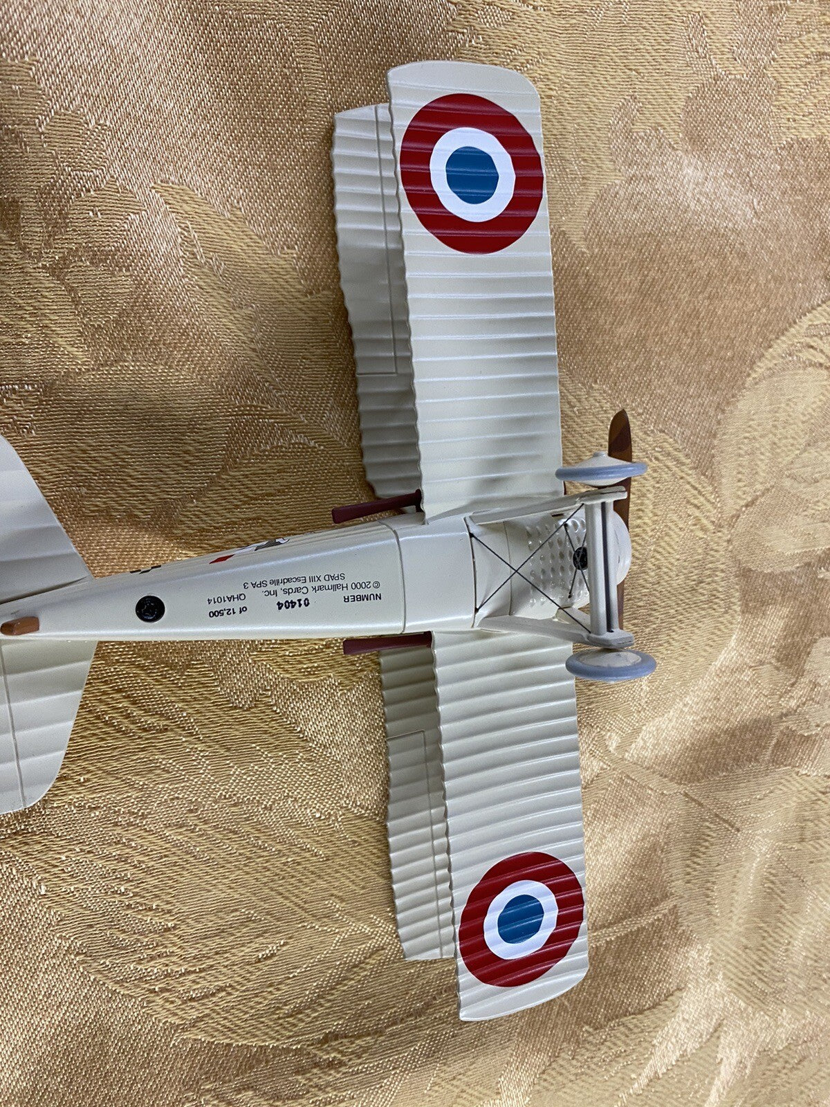 ES 1000: 2 Hallmark Military Airplanes Planes Bi Plane s