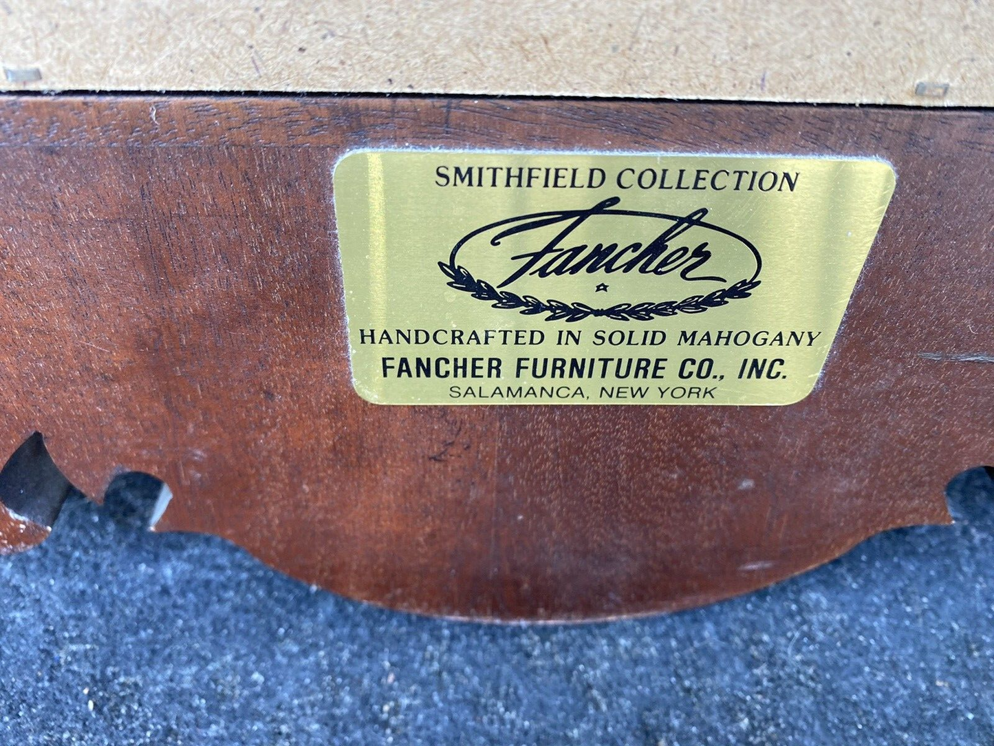 66109 FANCHER Solid Mahogany Chippendale Mirror