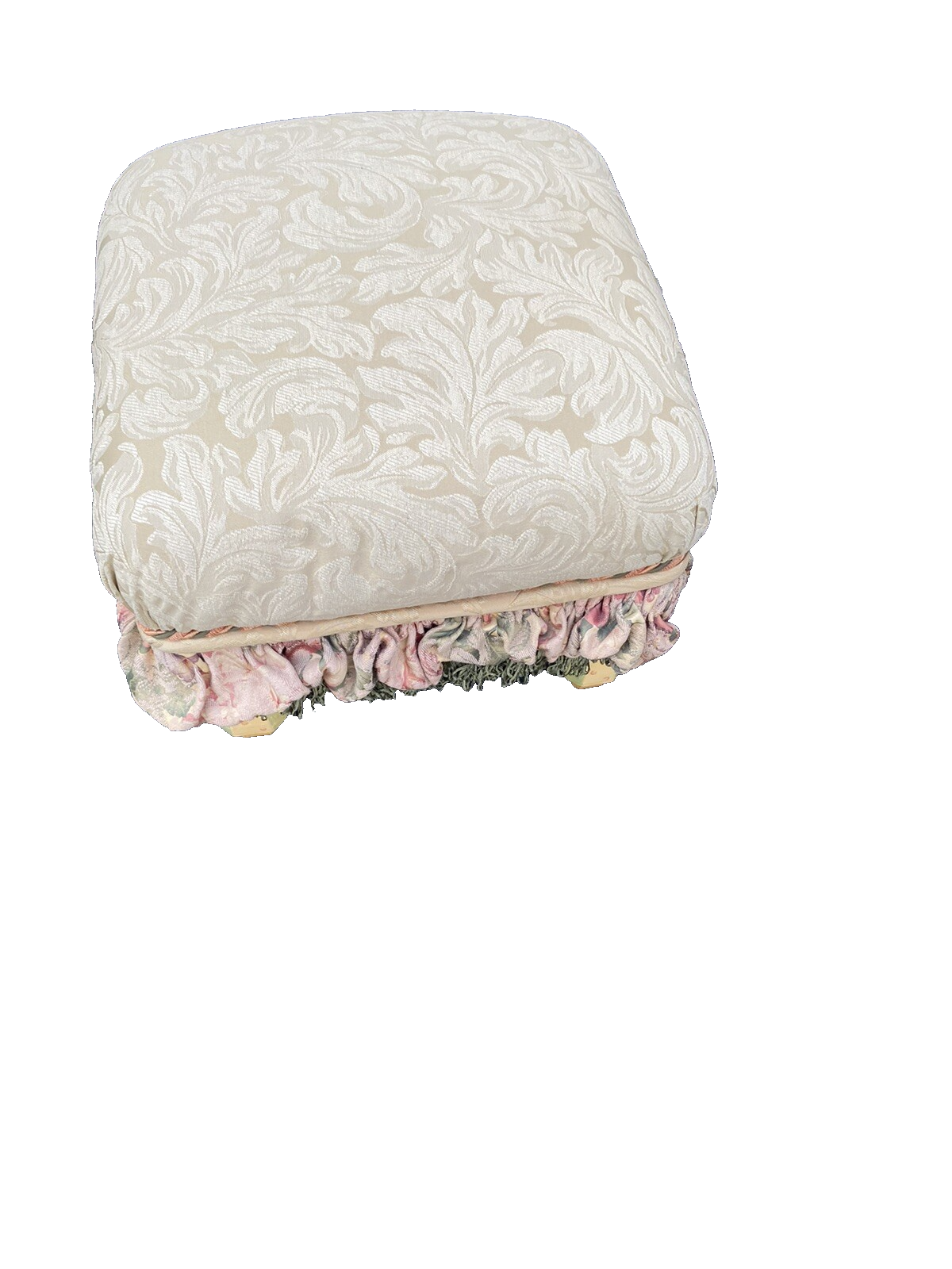65780 MAKENZIE CHILDS ??? Ottoman Footstool Bench