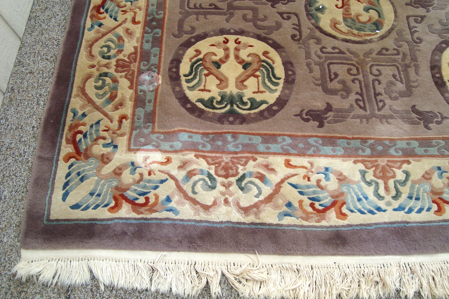 Rug 08: Machine Made Wool Oriental Carpet RUG SIZE 115 " x 73 " VANICE