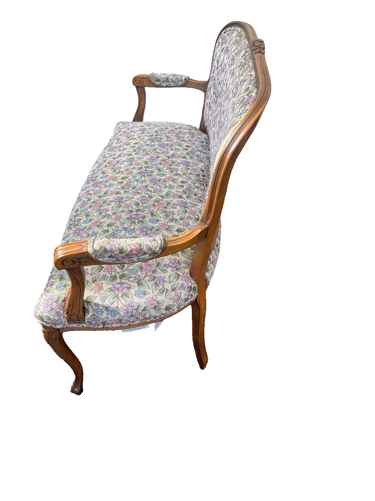 65230 French Country Louis XV Settee Loveseat Couch