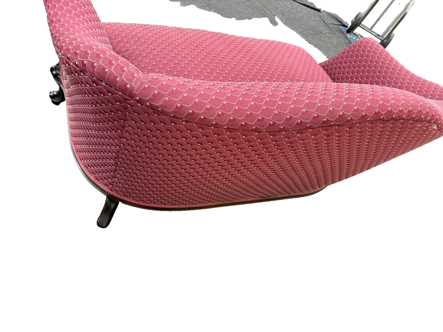 66703 Antique CUSTOM CRAFTED Louis XV Loveseat Sofa Couch Settee