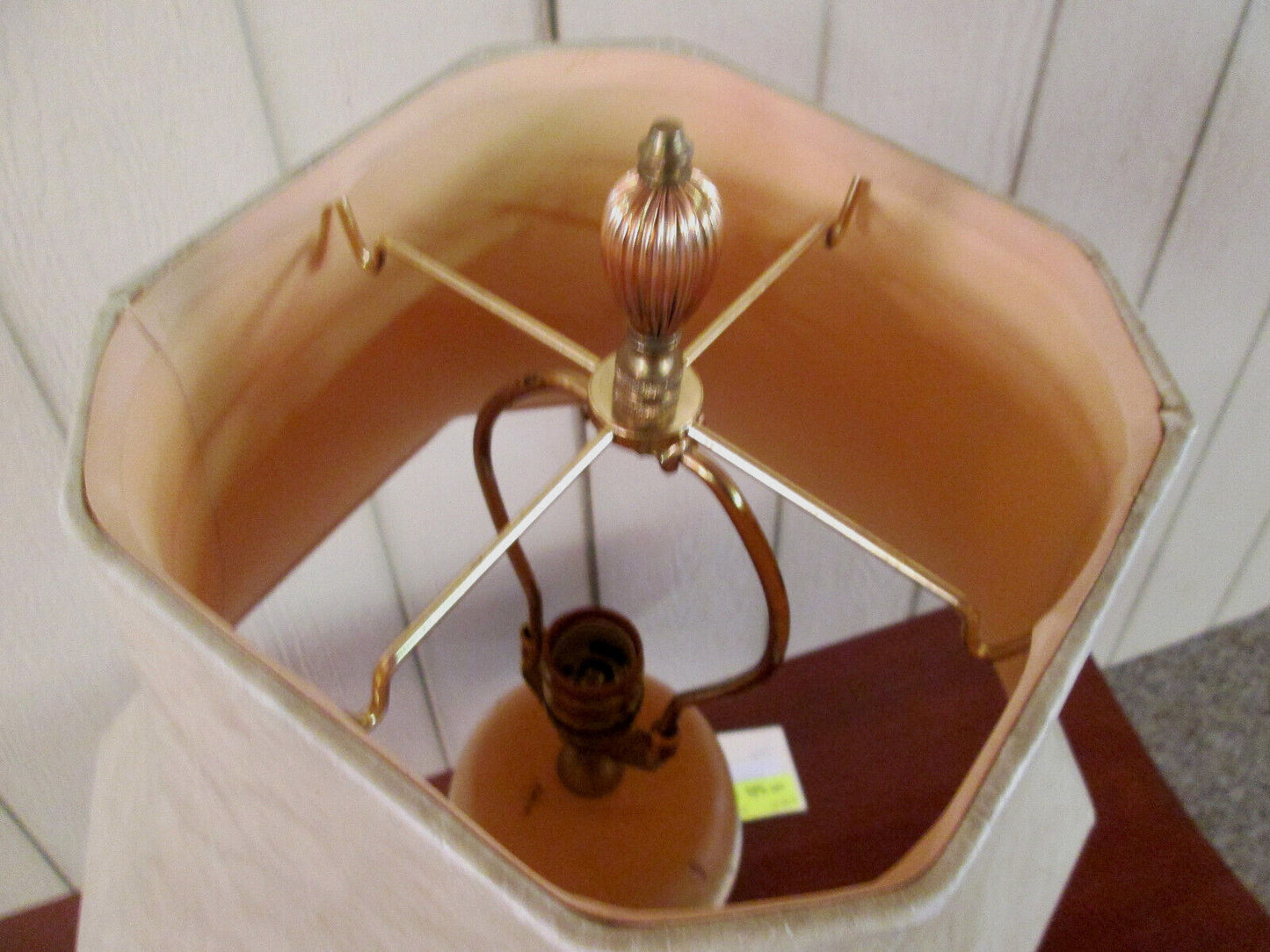 56305 Decorator Wood Table Lamp with Shade