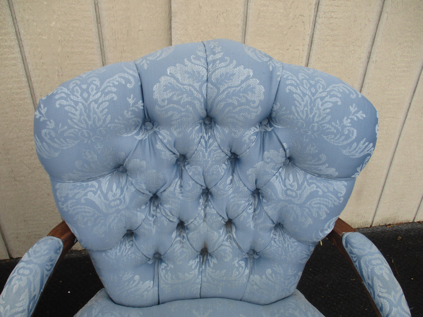 64167 Pair Mahogany Bergere Armchair Chair s