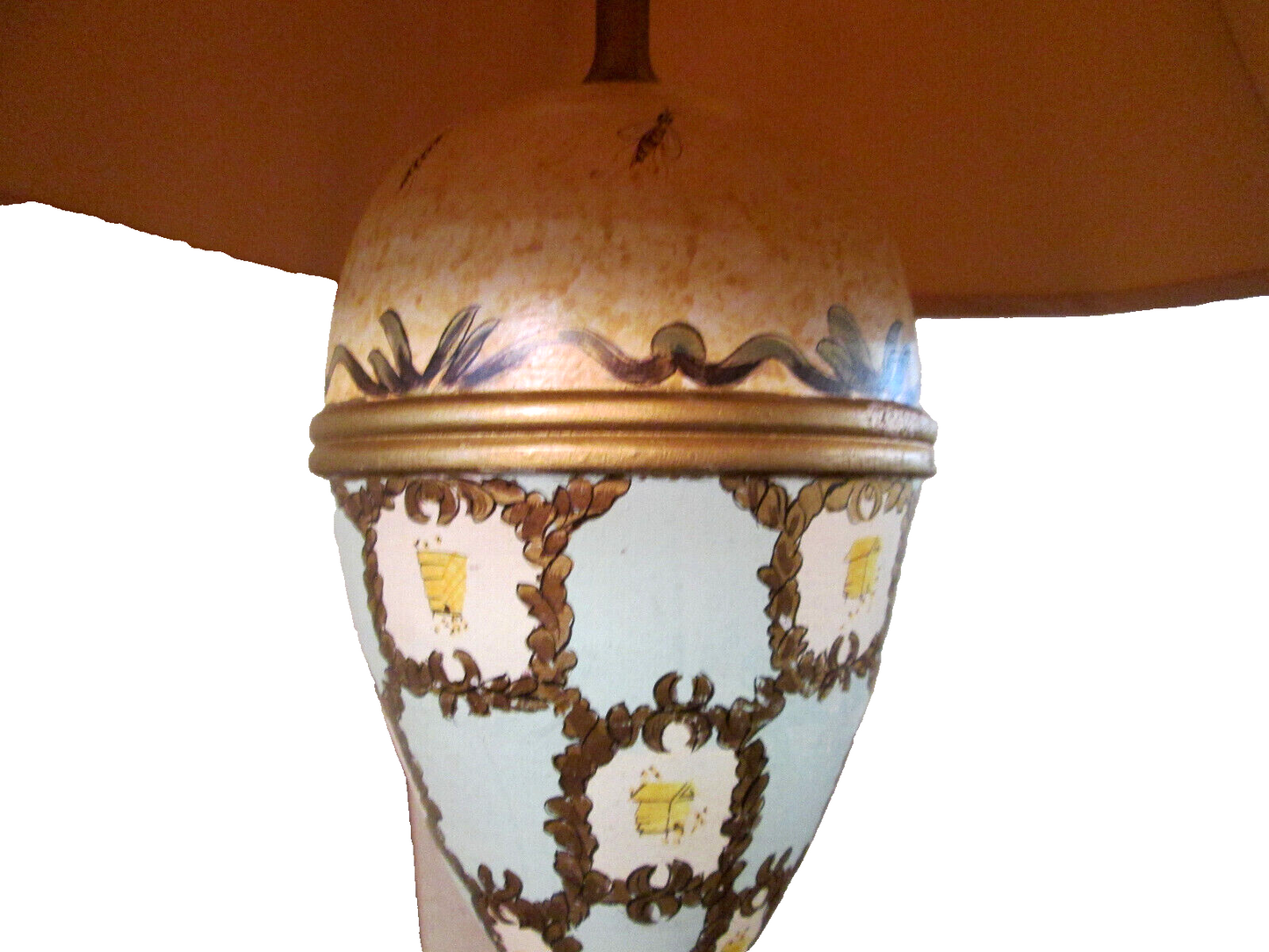 56305 Decorator Wood Table Lamp with Shade