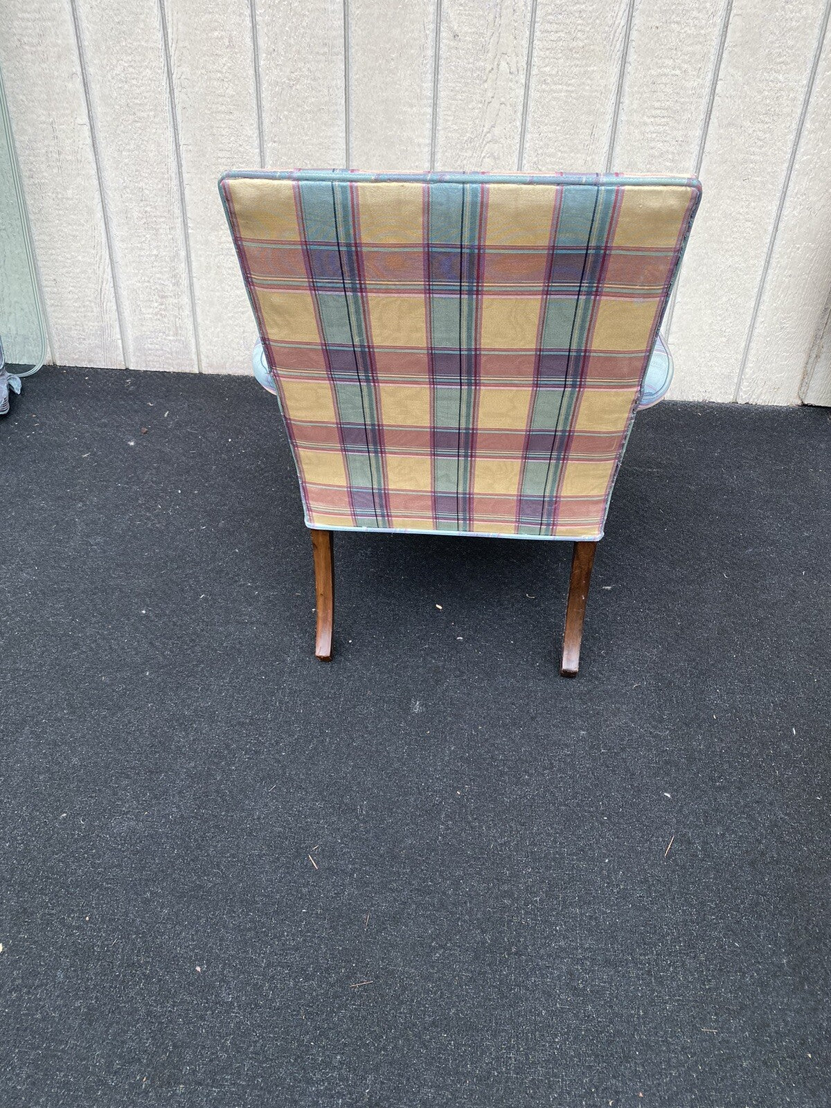 65907 Pair French Country Bergere Armchair Chair