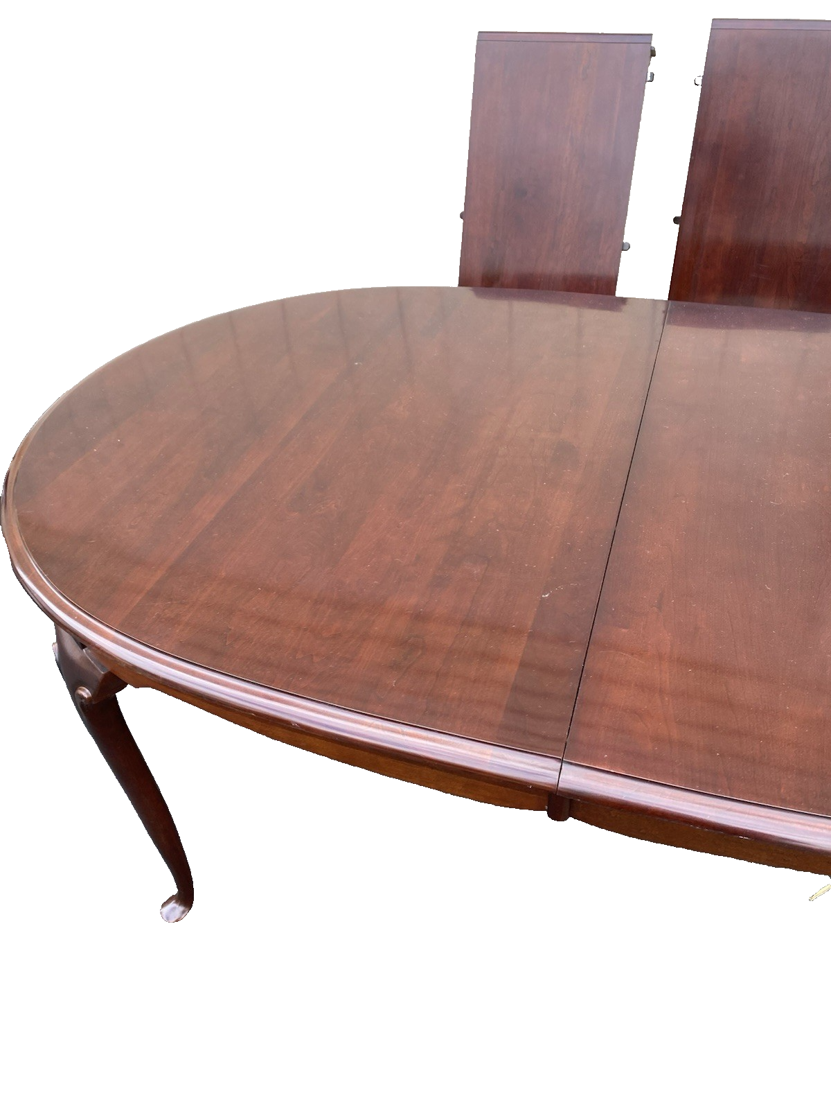 66604 SUMTER Furniture Dining Table w/ 2 Leafs + 6 Chairs Dining Top 100" x 44
