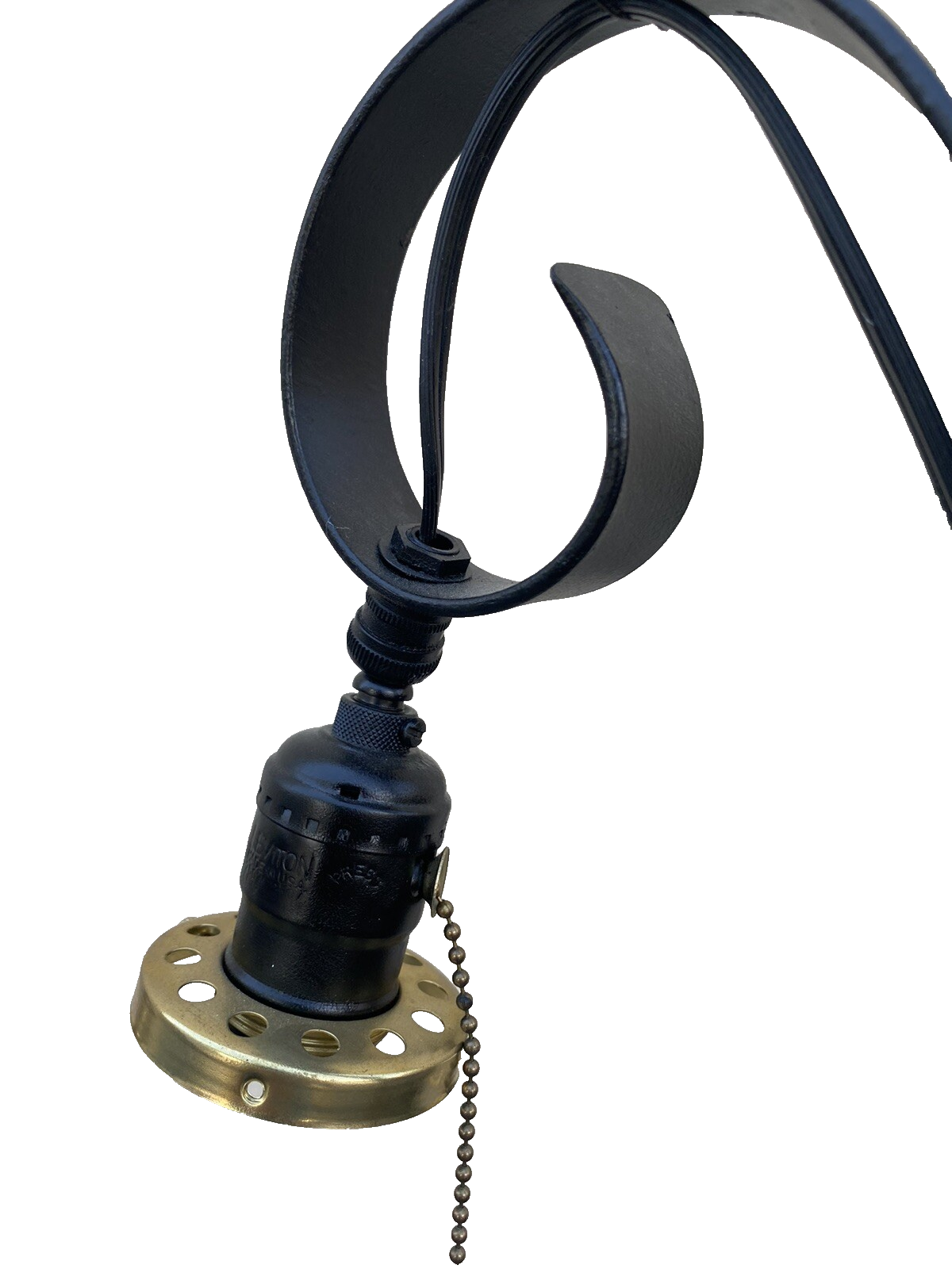 65615 Adjustable Iron Antique Piano Lamp w/ Shade