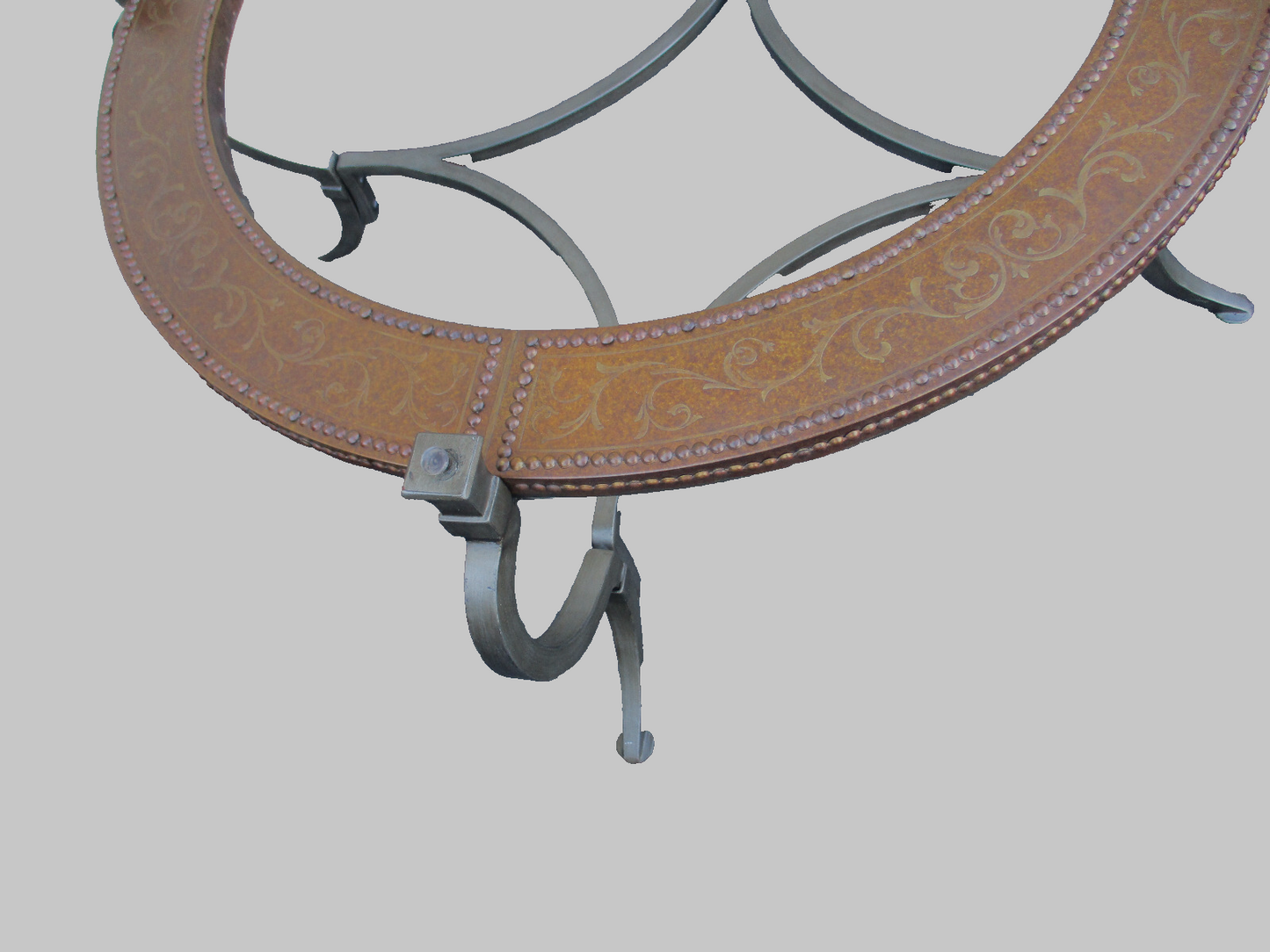 63934 Glass Top ARTISTICA Decorator Coffee Table Stand