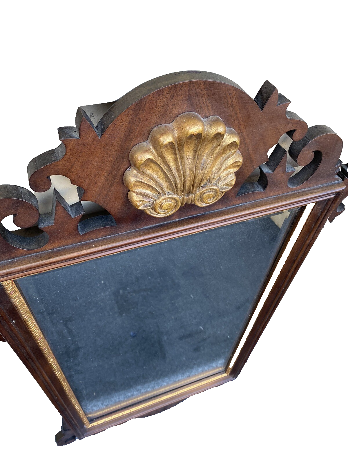 66109 FANCHER Solid Mahogany Chippendale Mirror