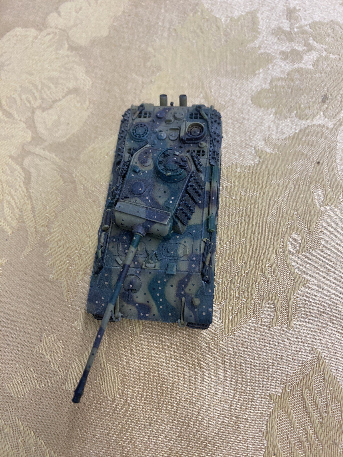 ES 59: Group of 4 Diecast metal Military Vehicles Tanks 5" to 6" long