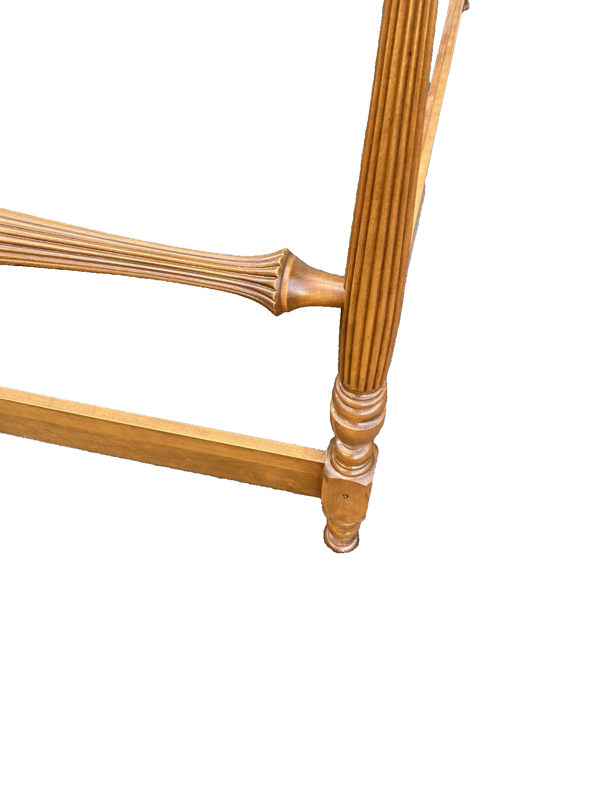 65947 Solid Maple Full Size Poster Bed with Rails