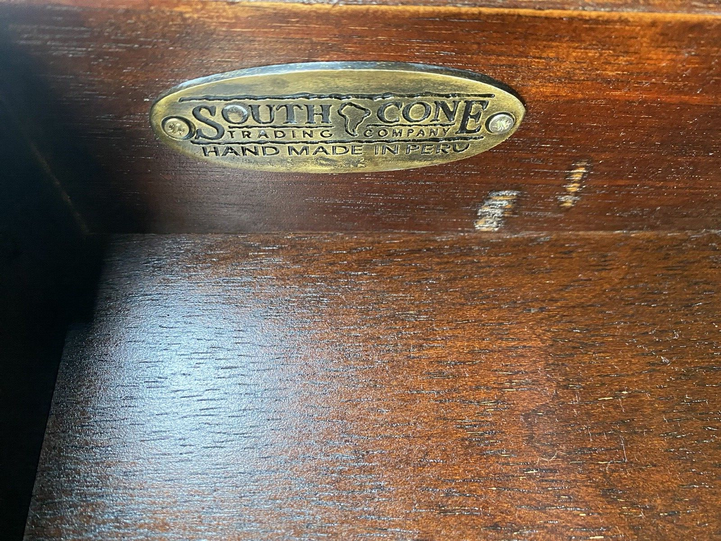 65899 SOUTH CONE Liqour Wine Cabinet Storage Chest