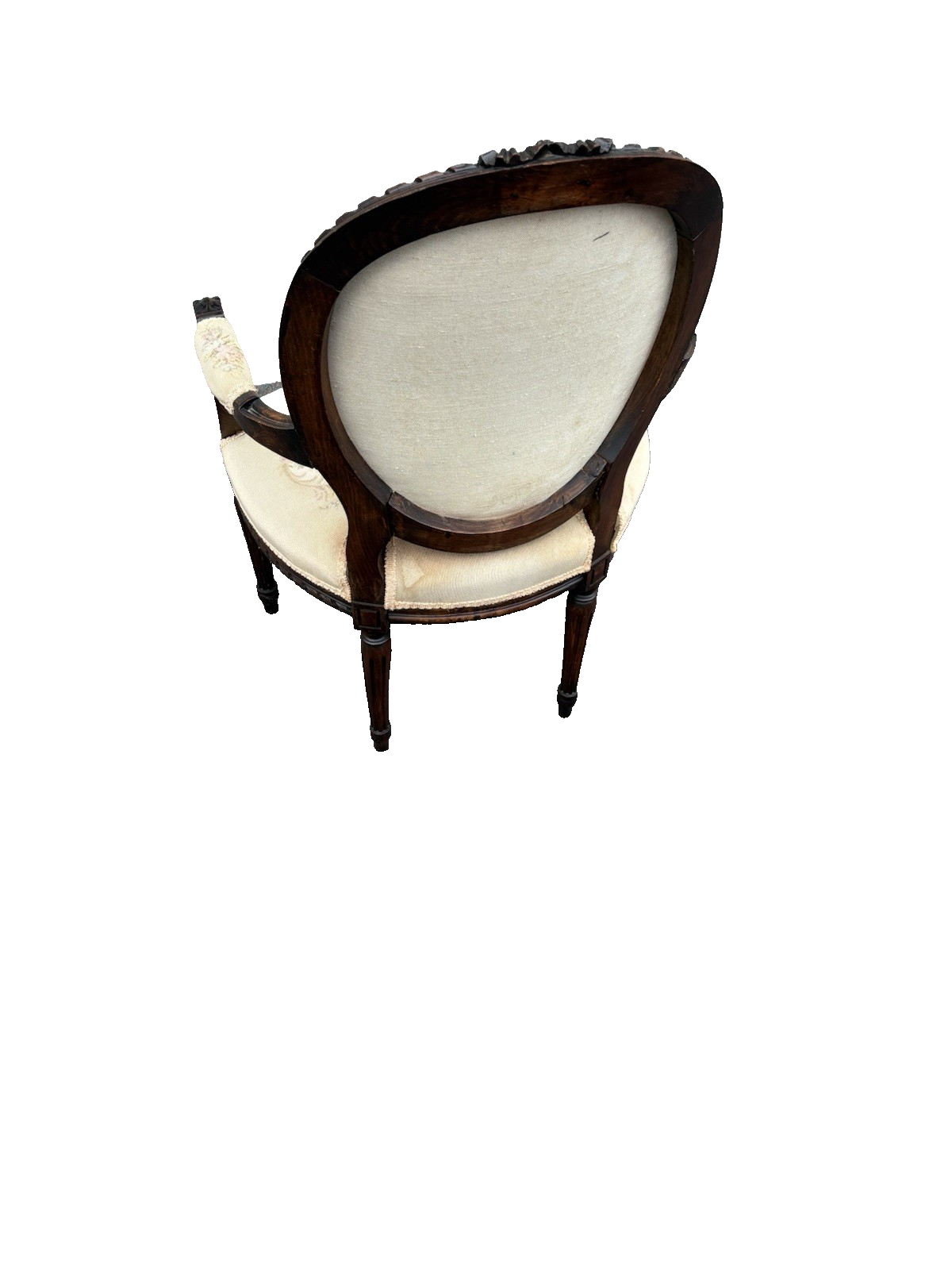 66944 French Country Louis XV Armchair Chair