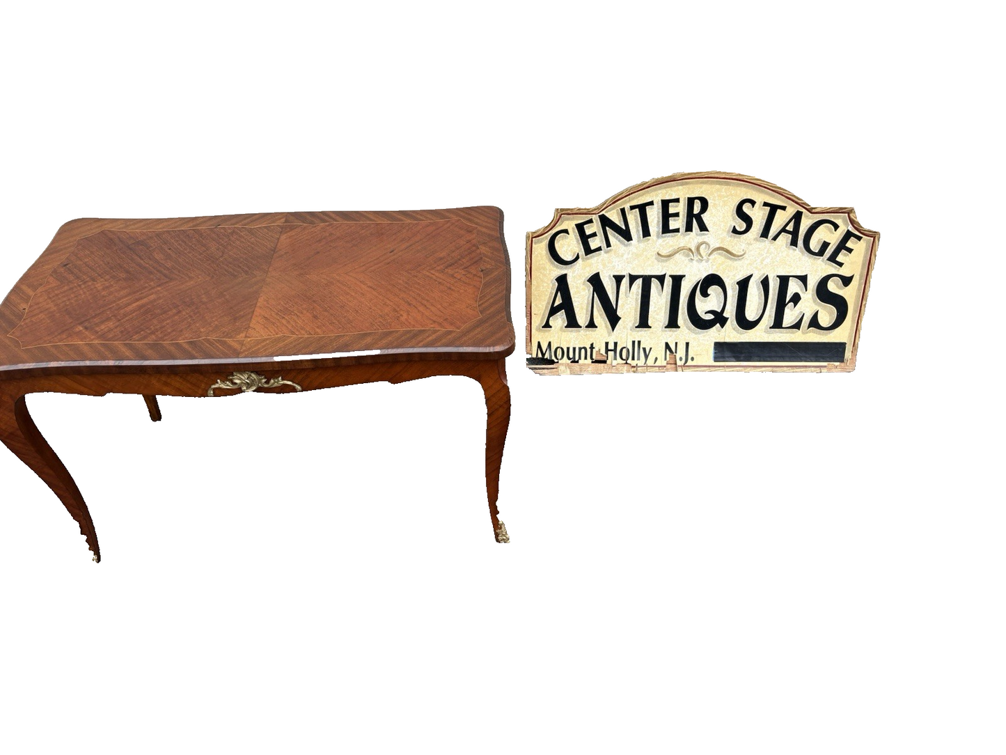 66937 Inlaid ARTURO BARZI Louis XV Coffee Table Stand