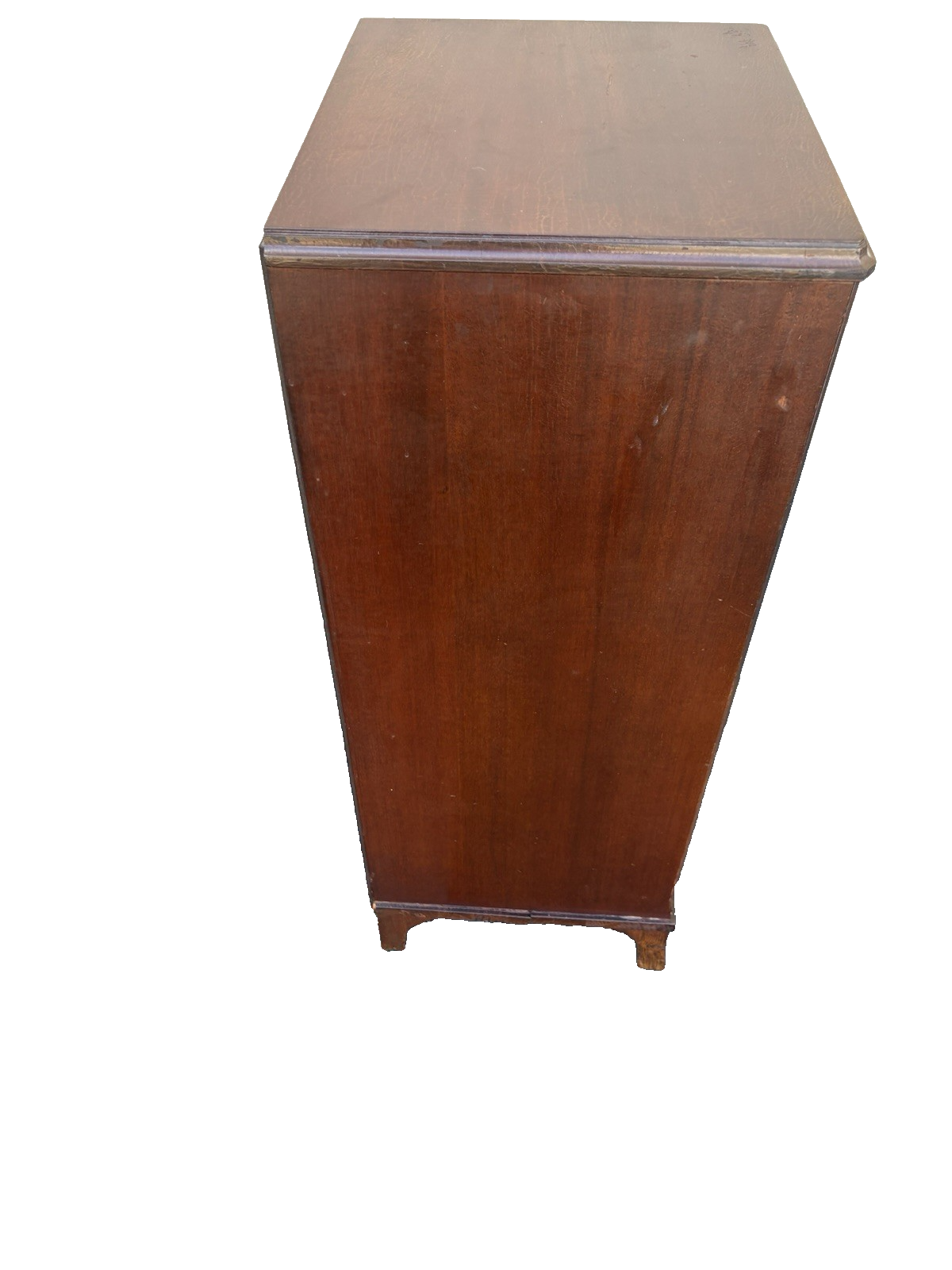 66984 Mahogany Sheet Music Record Cabinet with Drawers