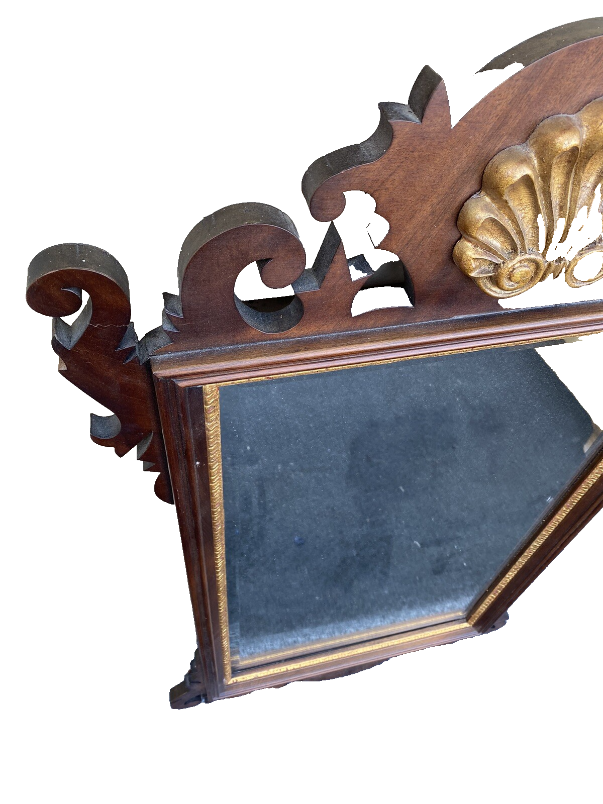 66109 FANCHER Solid Mahogany Chippendale Mirror