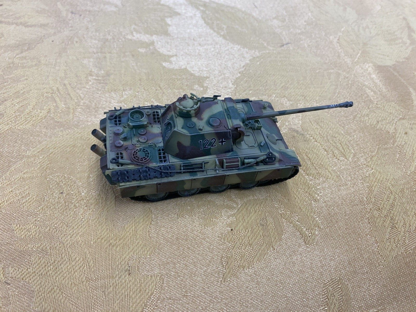 ES 59: Group of 4 Diecast metal Military Vehicles Tanks 5" to 6" long