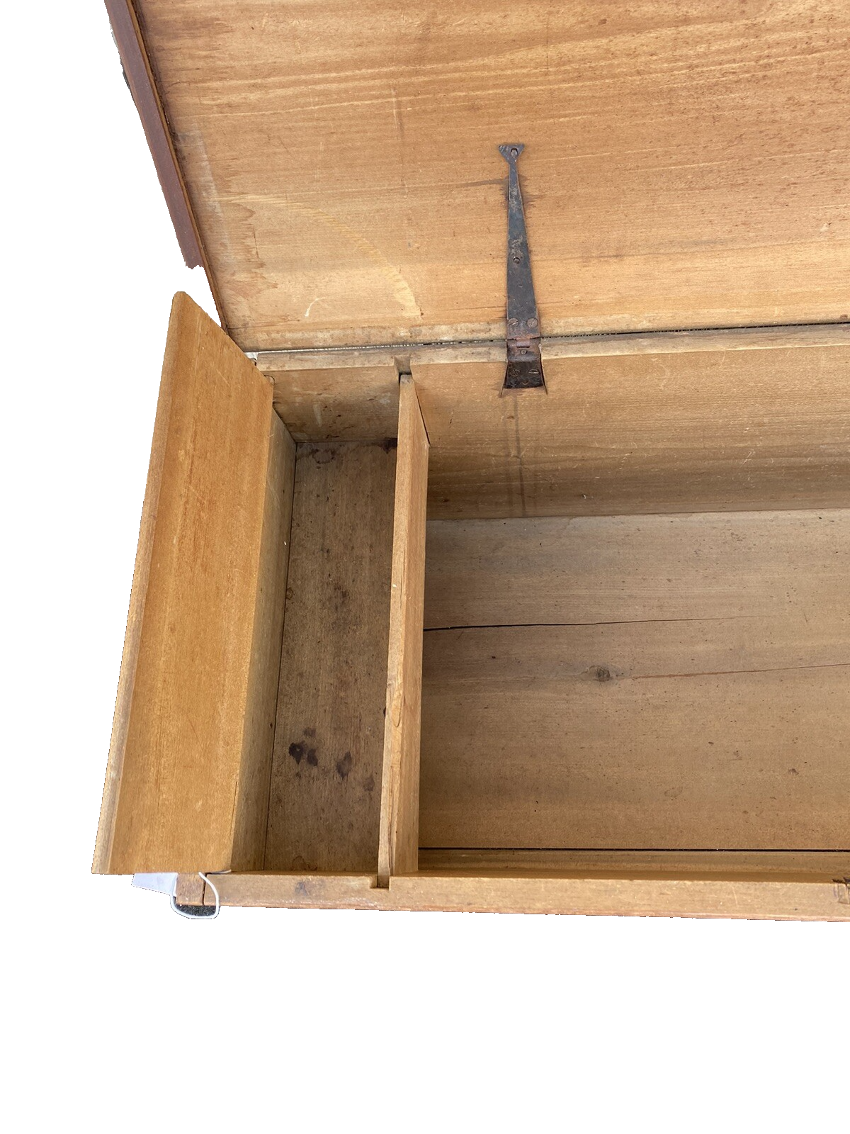 65284 Antique Tool Box Storage Chest Blanket Chest