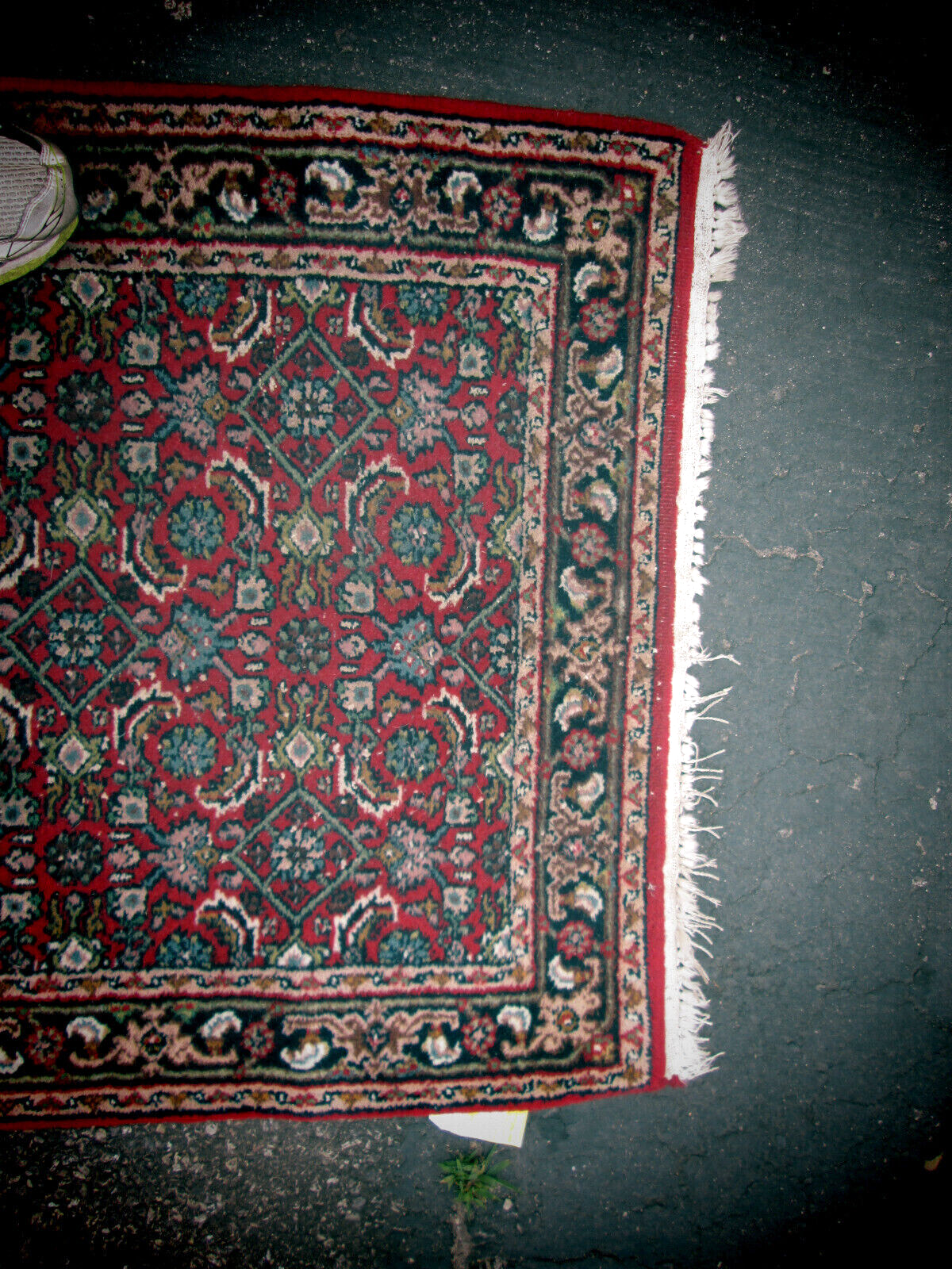 ML RUG 41 Hand Made Wool Oriental Rug 31" x 78"