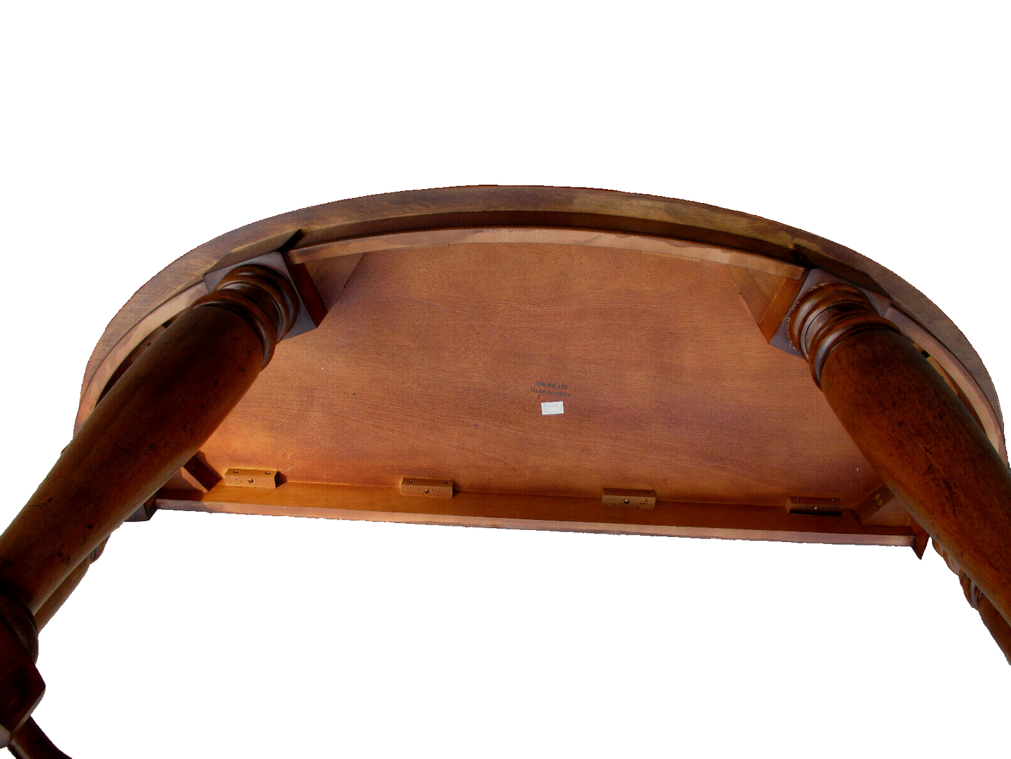 62455 PAIR of Quality Console Sofa Library Sideboard Server Tables