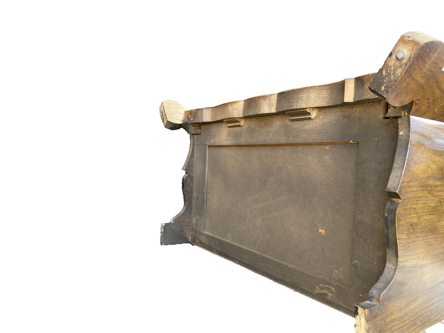 65537 Baker Furniture Oak Chest Nightstand Stand