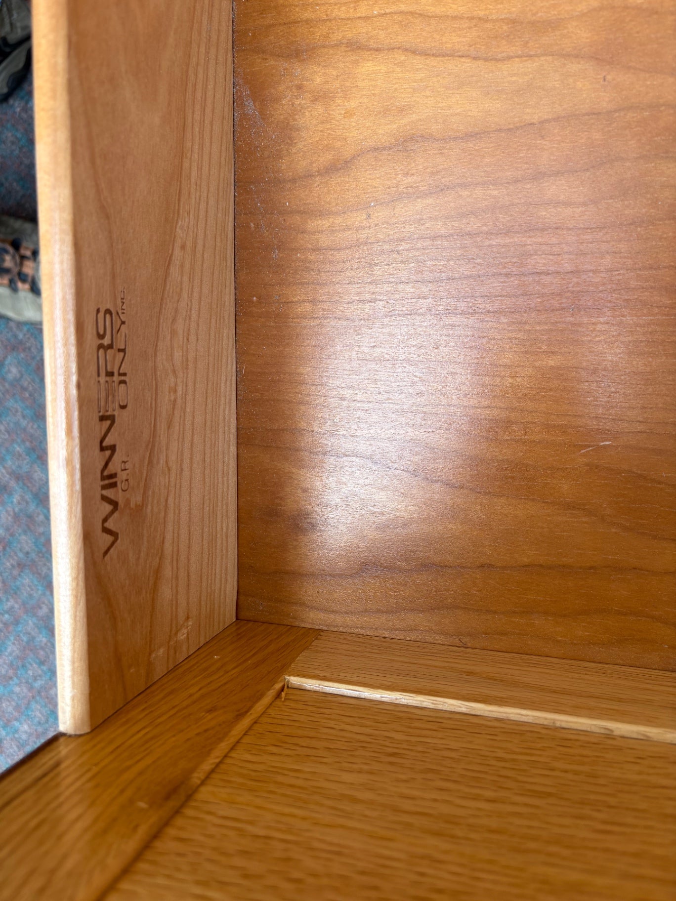 67806 Oak Two-Drawer File Cabinet by Winners Only