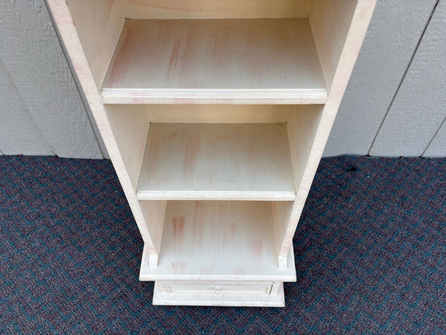 67601 Children's Bookcase with Hand-Painted Transportation Motif