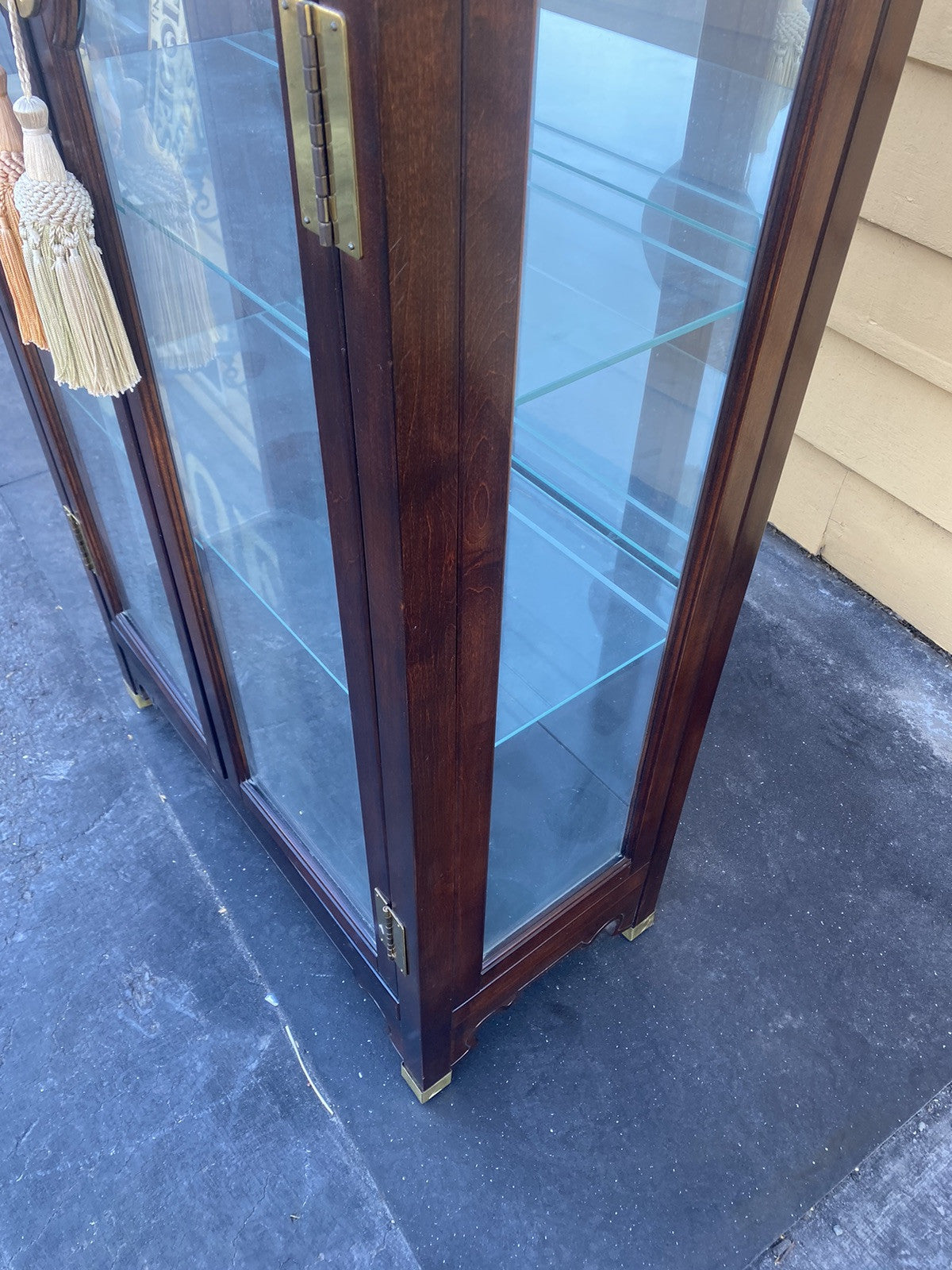 66385 American Furniture Oriental Curio China Cabinet