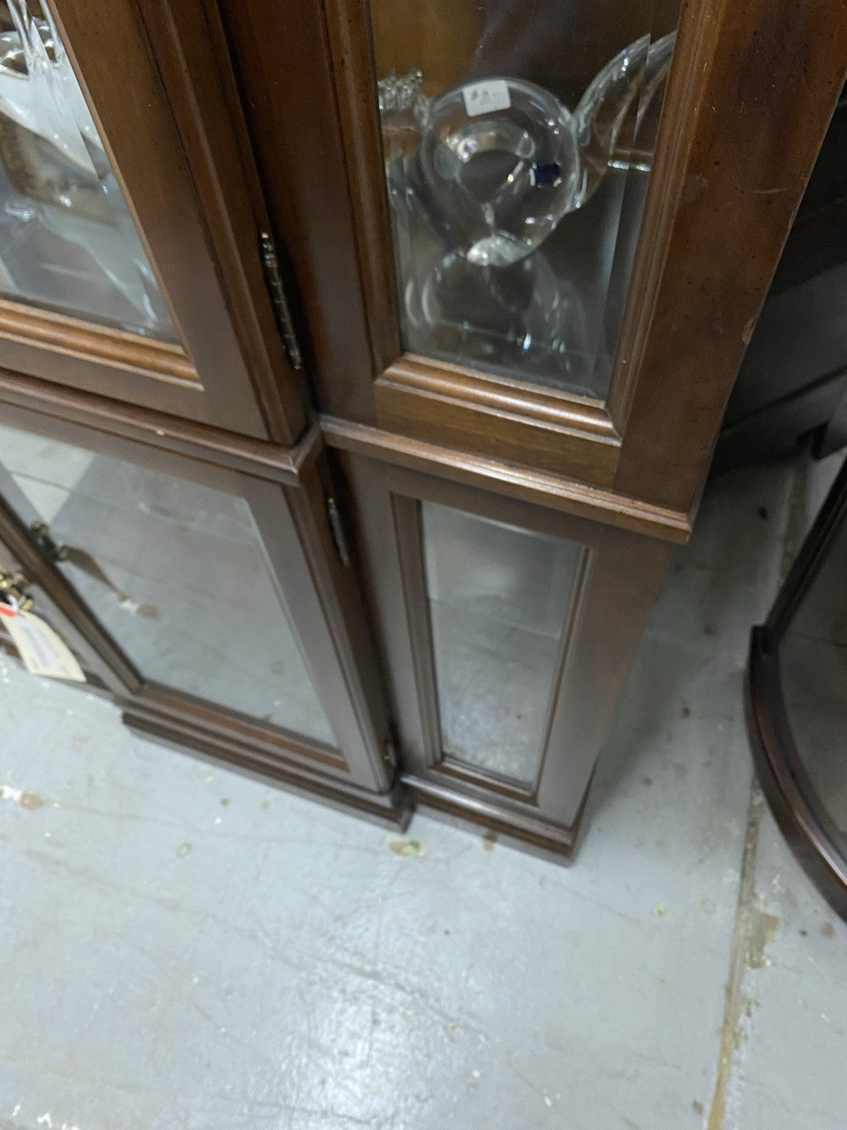 64303 Jasper Furniture 2 Door Curio China Cabinet