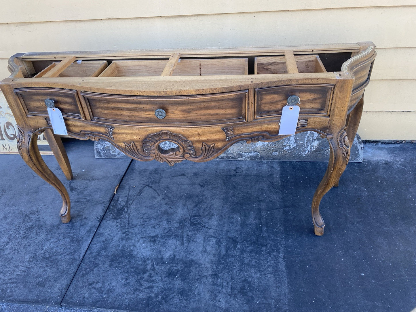 65142 CENTURY Furniture Louis XV Sideboard Server Console Table