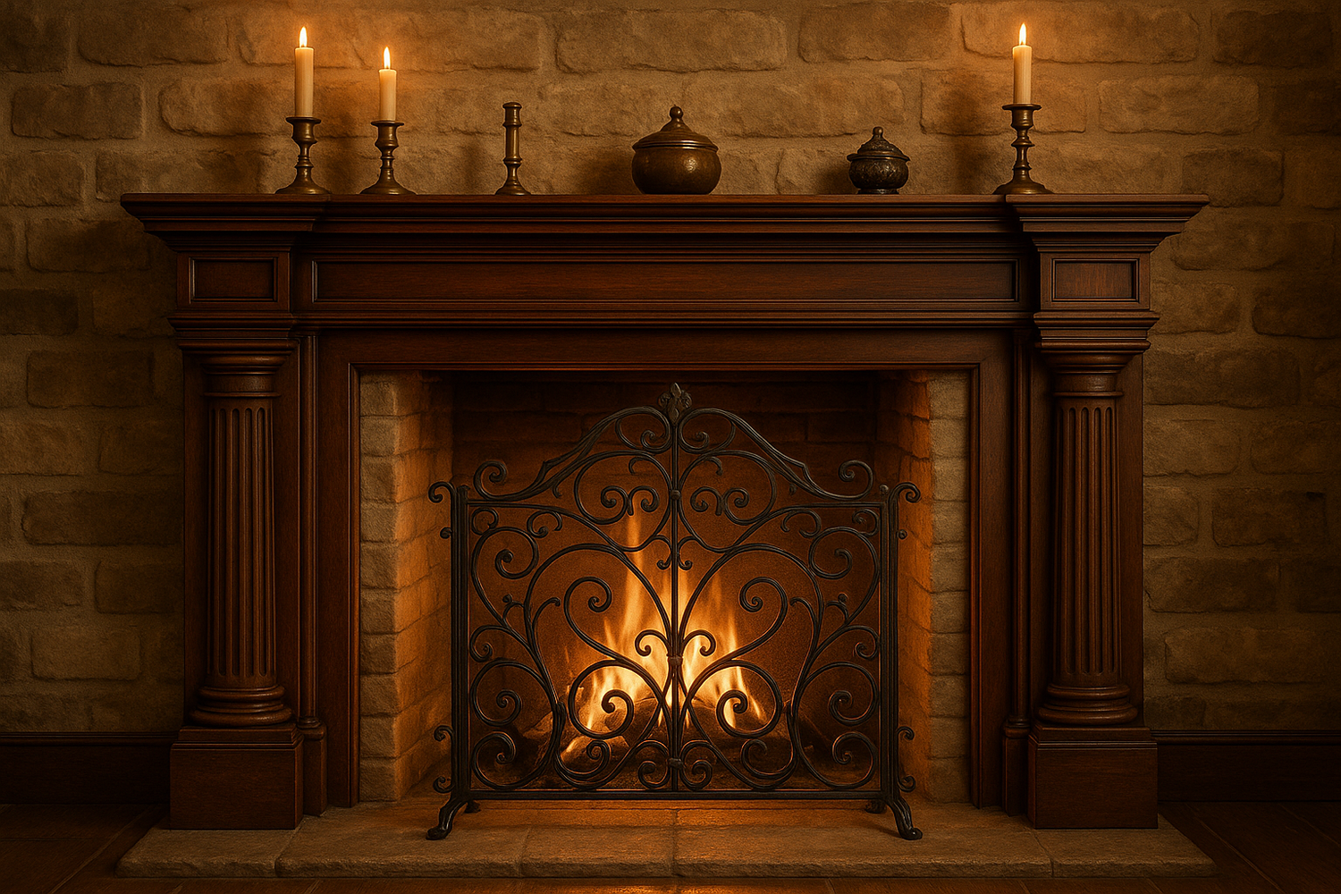 Fireplaces, Mantles & Screens