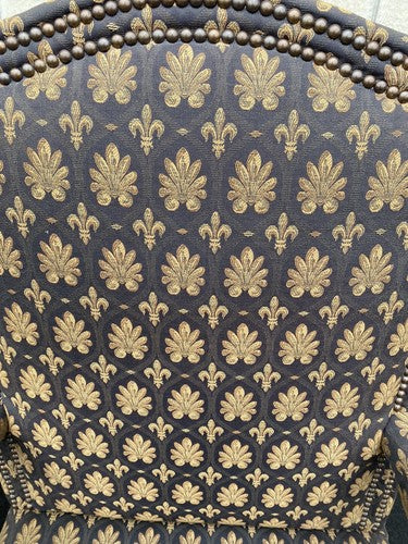 61185  Pair Romantic Shabby Armchair Chair s