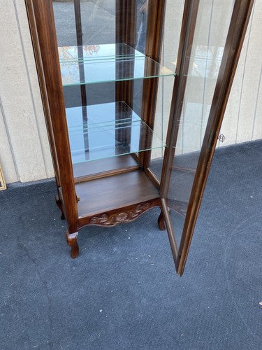 64836 HEKMAN Louis XV Lighted Curio China Cabinet