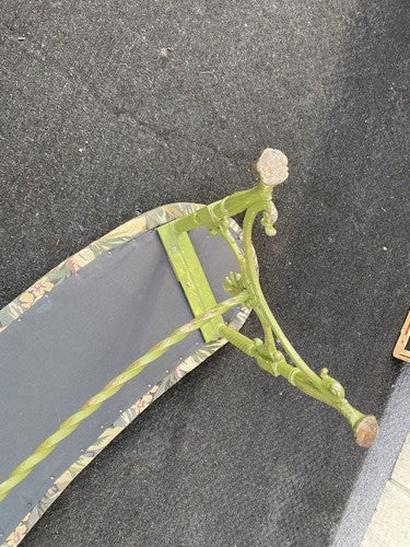 66195  Cast Iron Window Bench Settee