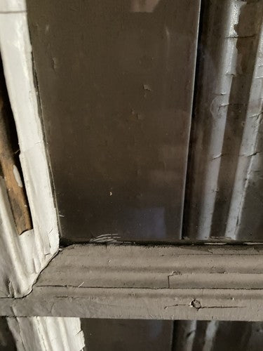 Door 02:     Antique Victorian Solid Wood Door  32 1/4" W  x 80"H