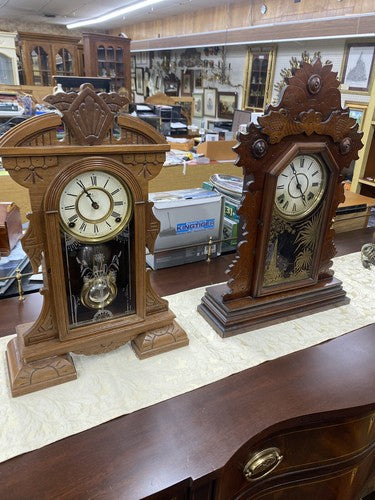 65757 Antique Ingraham  Victorian Mantle Clock