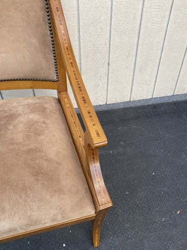 66102  QUALITY   Custom Hand Made KREISS COLLECTION  Inlaid Armchair Chair