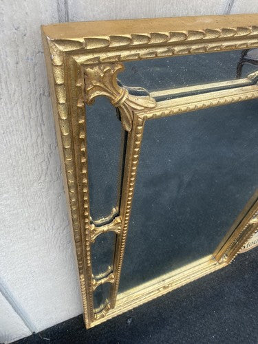 65739 Rectangular La Barge Gold Decorator Mirror