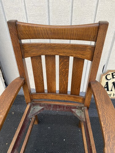66188  Antique Mission Arts and Crafts Stickley ?? Arm Chair