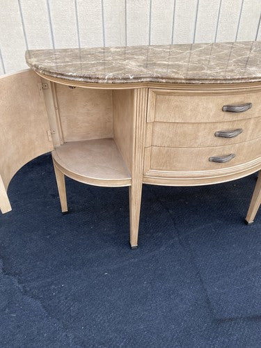 64646 Bernhardt Marble Top Server Sideboard Buffet