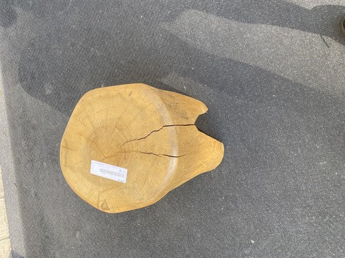 65683 Modern Lamp Table Stand Stump Wood