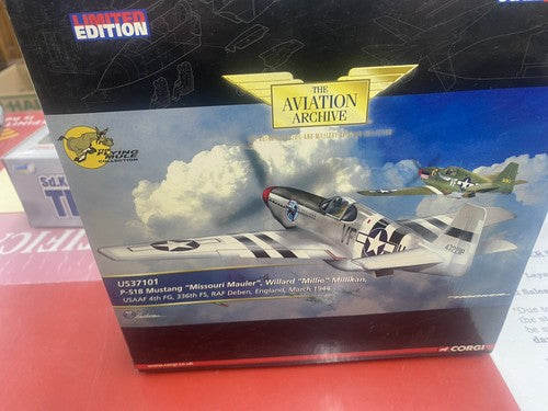 ES 208:  P-51B Mustang "Missouri Mauler  Willard Millie Millikan USAAF US37101