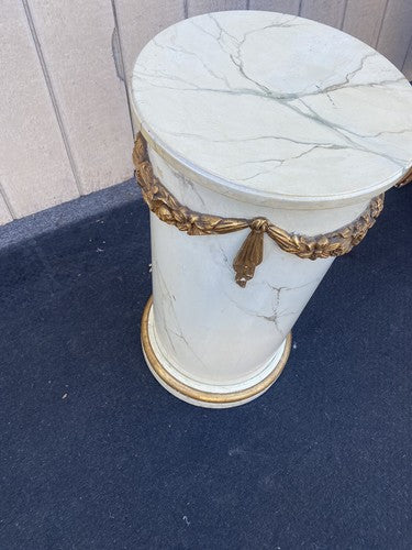 65967 Decorator WOOD Plant Pedestal Stand