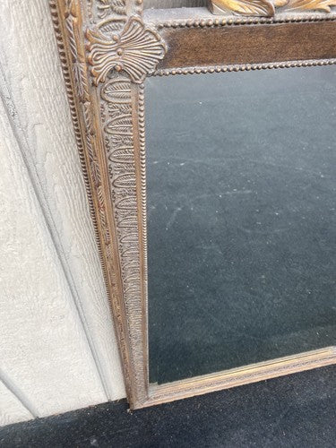 65454 Decorator Gold Accent Mirror in Fancy Picture Frame