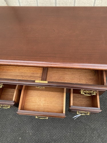 66015 Solid Mahogany 3 Drawer Chest Dresser