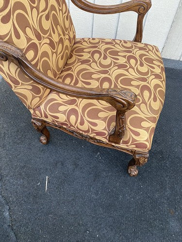 66070   Fancy Carved Armchair Chair BEST CHAIRS