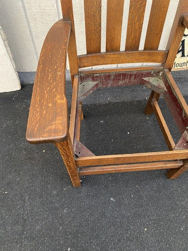 66188  Antique Mission Arts and Crafts Stickley ?? Arm Chair
